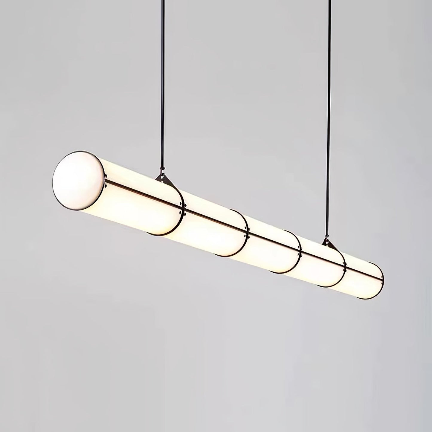 Cylindrical Endless Hanging light Pendant Light