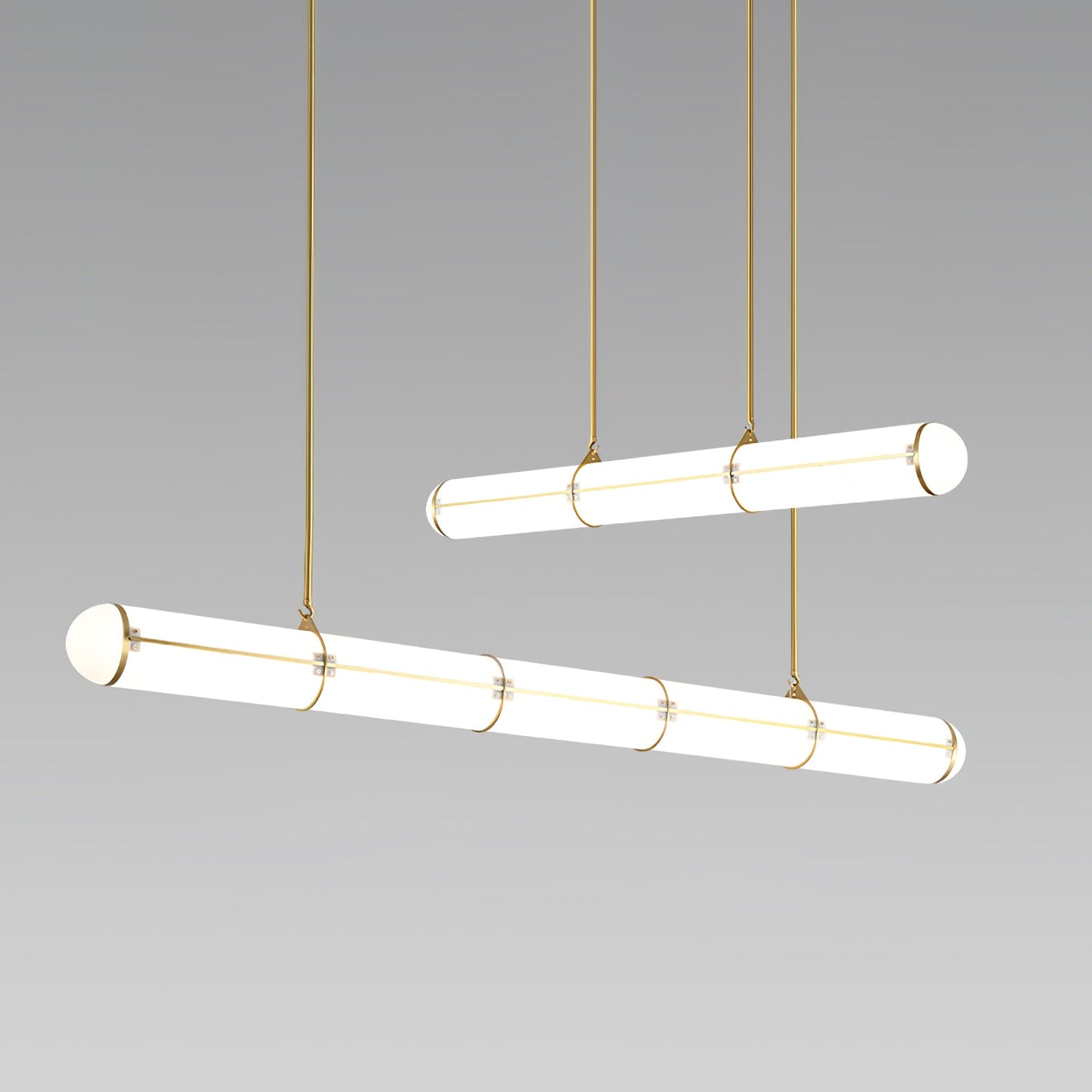 Cylindrical Endless Hanging light Pendant Light