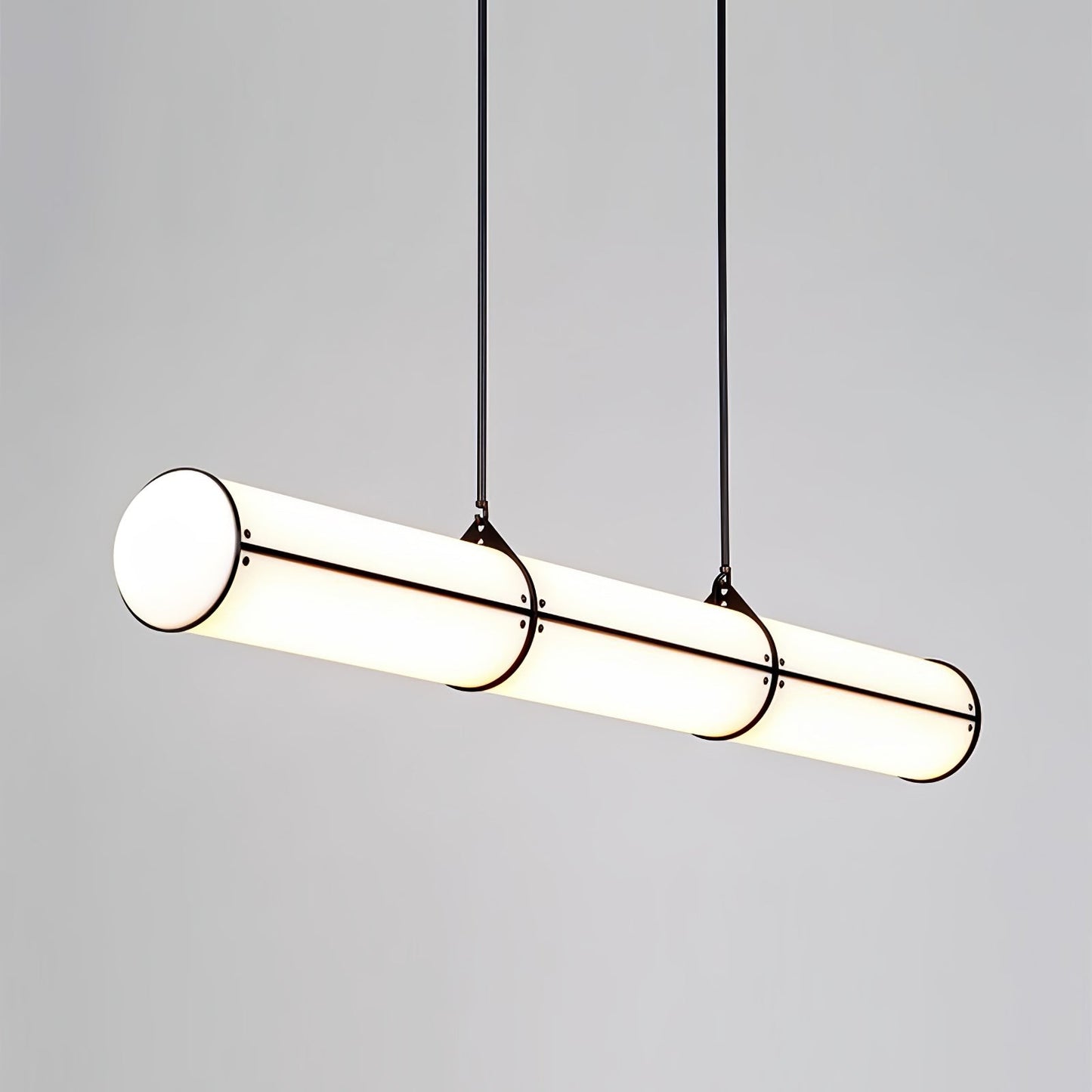 Cylindrical Endless Hanging light Pendant Light