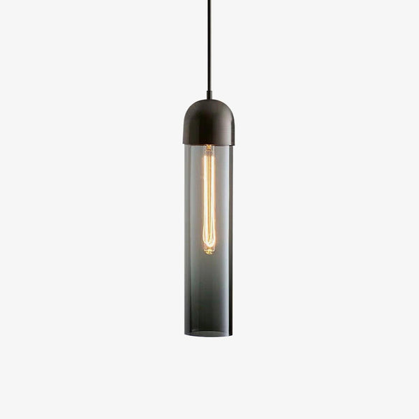 Glass Cylindrical Shape Drop light Pendant Light