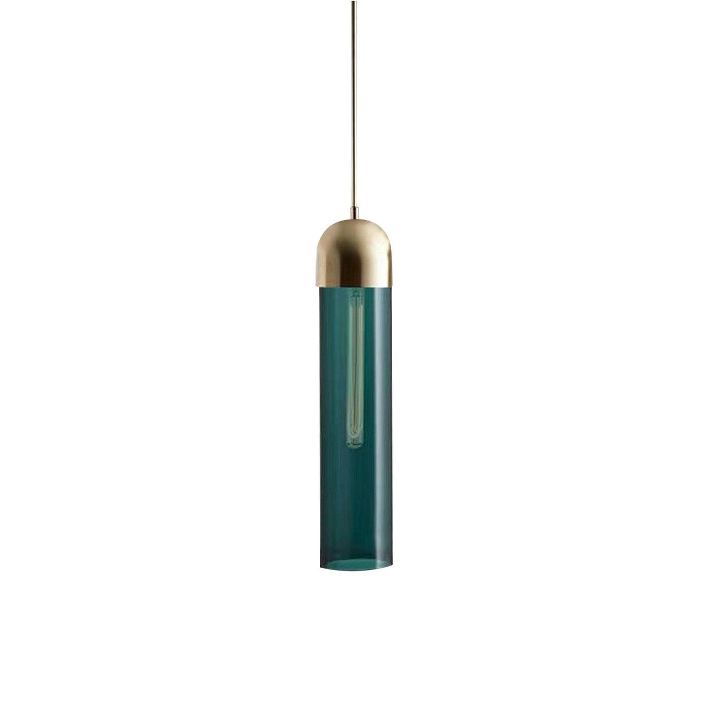 Glass Cylindrical Shape Drop light Pendant Light