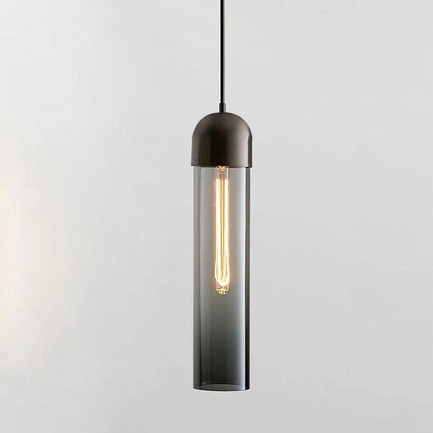 Glass Cylindrical Shape Drop light Pendant Light