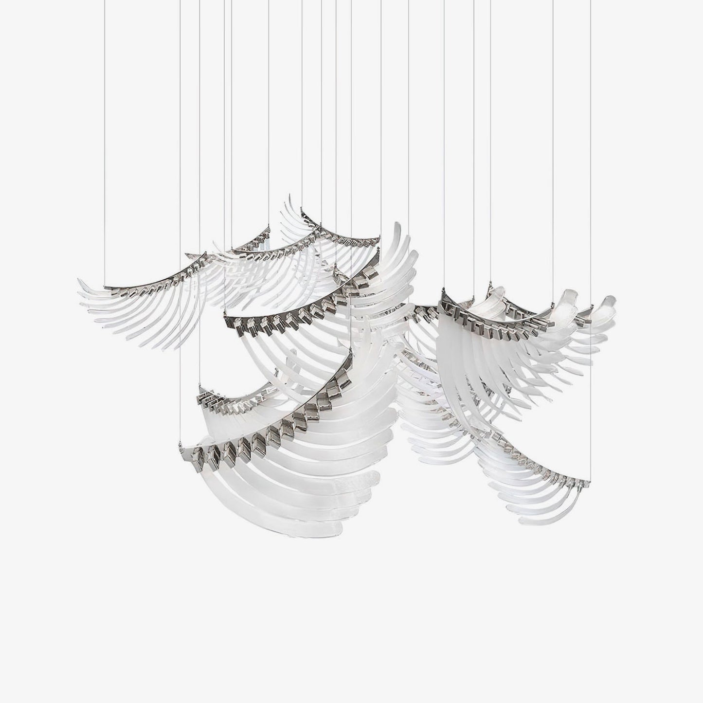 Bird Feather Wings Pendant light Chandelier