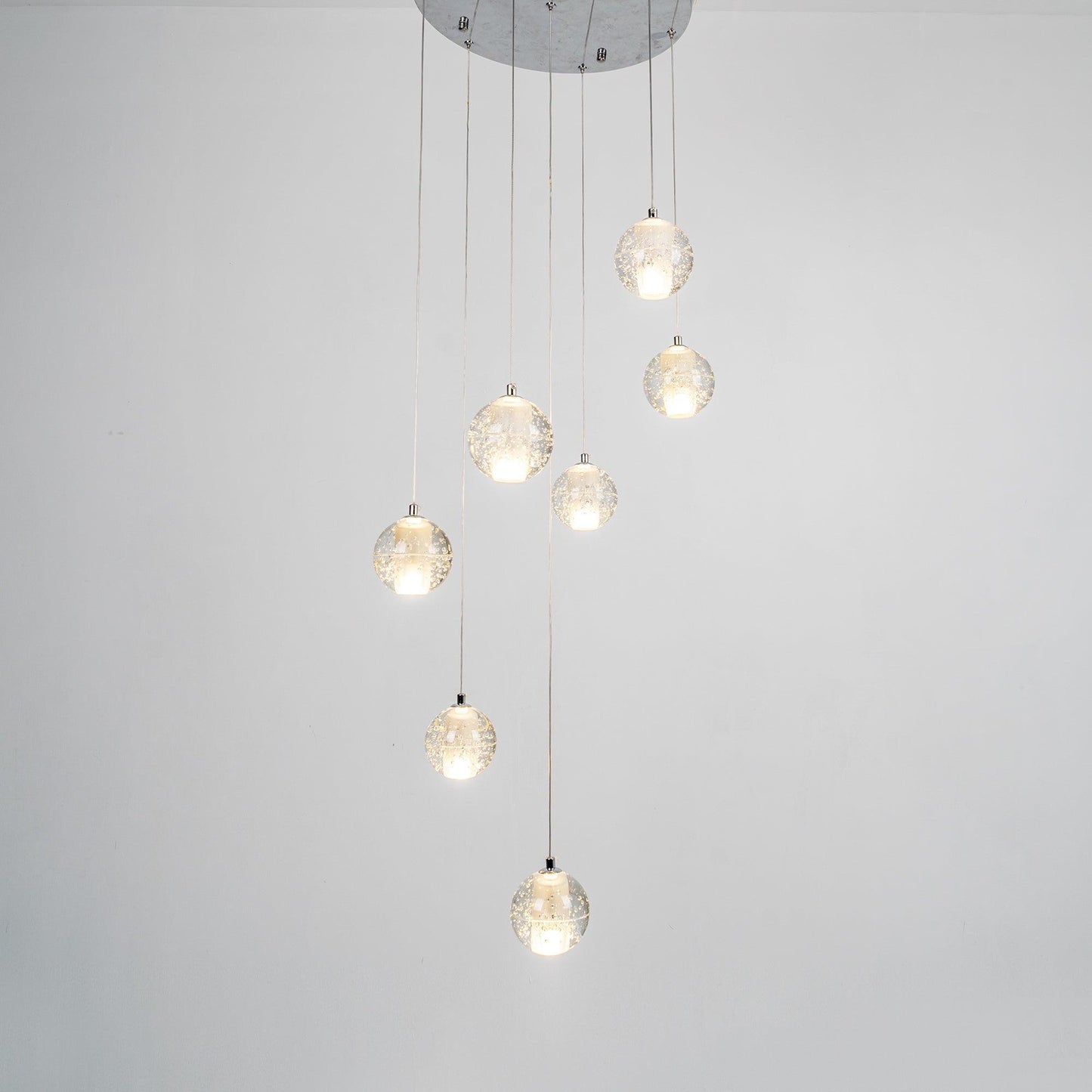 Crystal Bubbles balls Hanging light Pendant Lamp