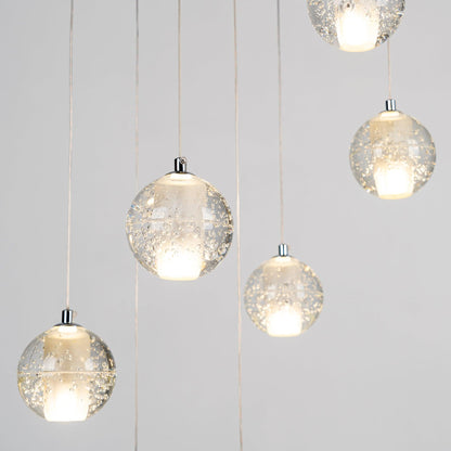 Crystal Bubbles balls Hanging light Pendant Lamp