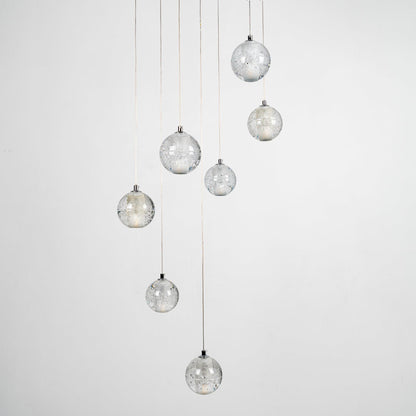 Crystal Bubbles balls Hanging light Pendant Lamp