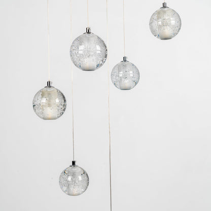 Crystal Bubbles balls Hanging light Pendant Lamp