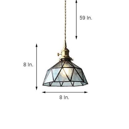 Classic Glass LED Nordic Style Pendant Lighting Hanging Ceiling Lights