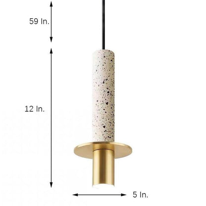 Cylindrical Circular LED Classic Island Lights Pendant Light Hanging Lamp