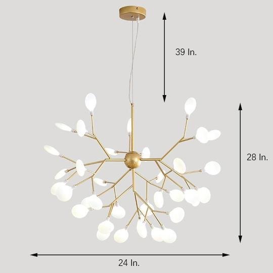 Creative 36 Lights Design LED Modern Chandeliers Pendant Light Ceiling Lamp