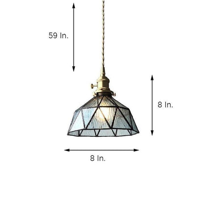 Lantern Industrial Island Kitchen Pendant Lighting Glass Metal Pendant Lighting