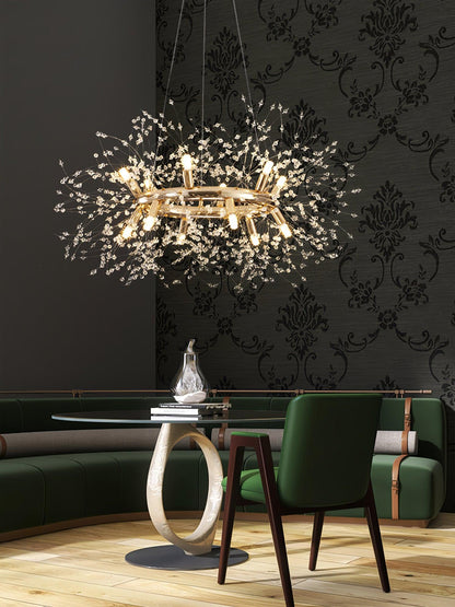 Dandelion Round Ceiling fixture Chandelier