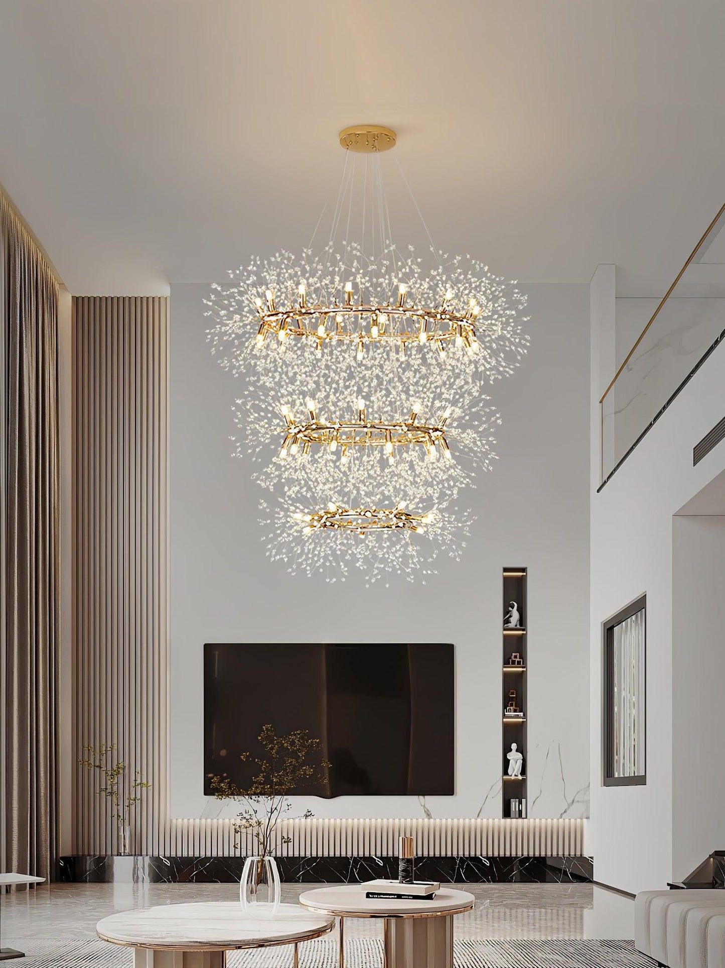 Dandelion Round Ceiling fixture Chandelier