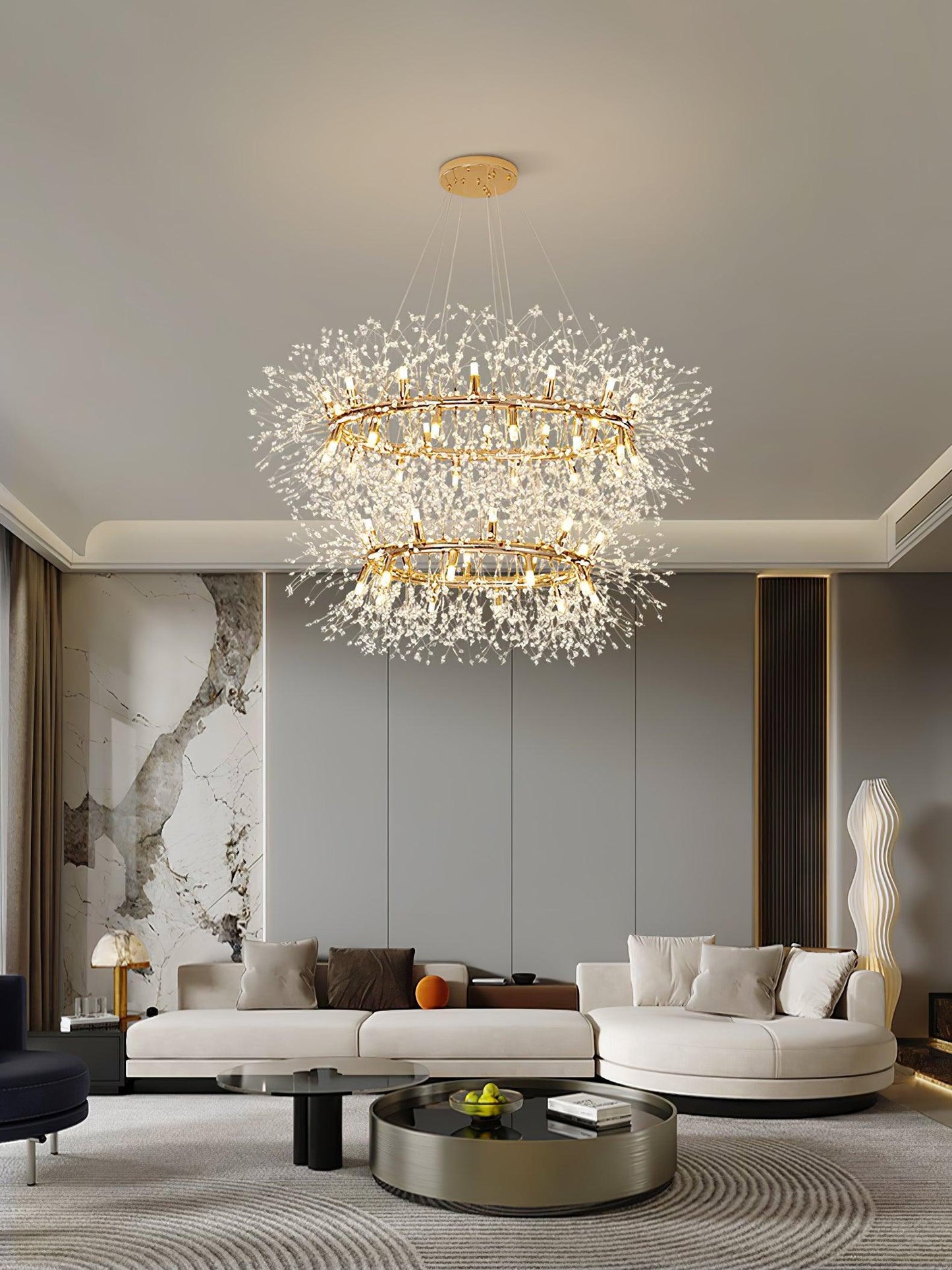 Dandelion Round Ceiling fixture Chandelier