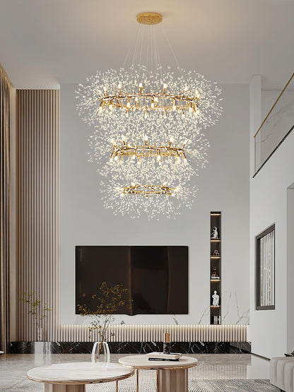 Dandelion Round Ceiling fixture Chandelier