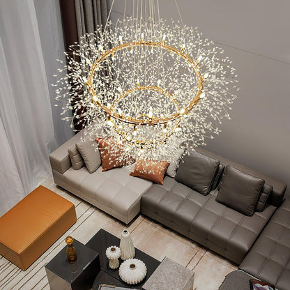 Dandelion Round Ceiling fixture Chandelier