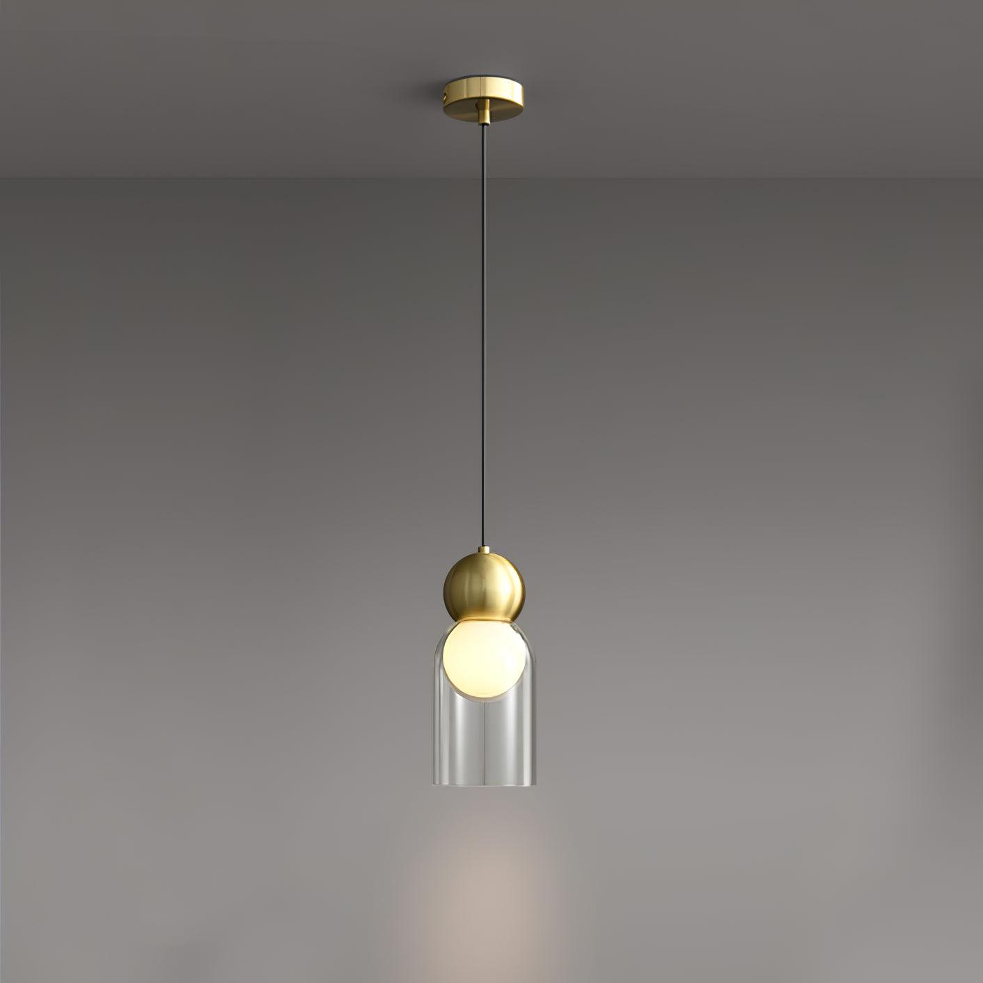 Dani Brass Droplight Pendant Lamp