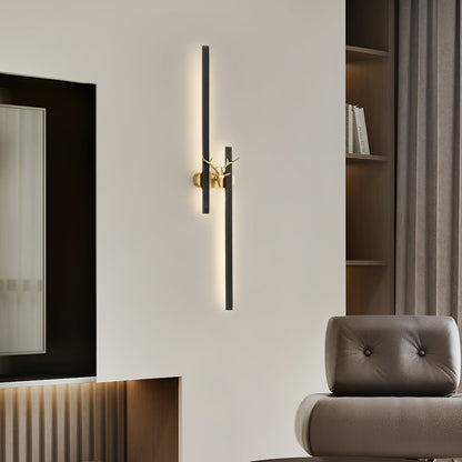 Deer Brass Wall-mounted light Wall Lamp