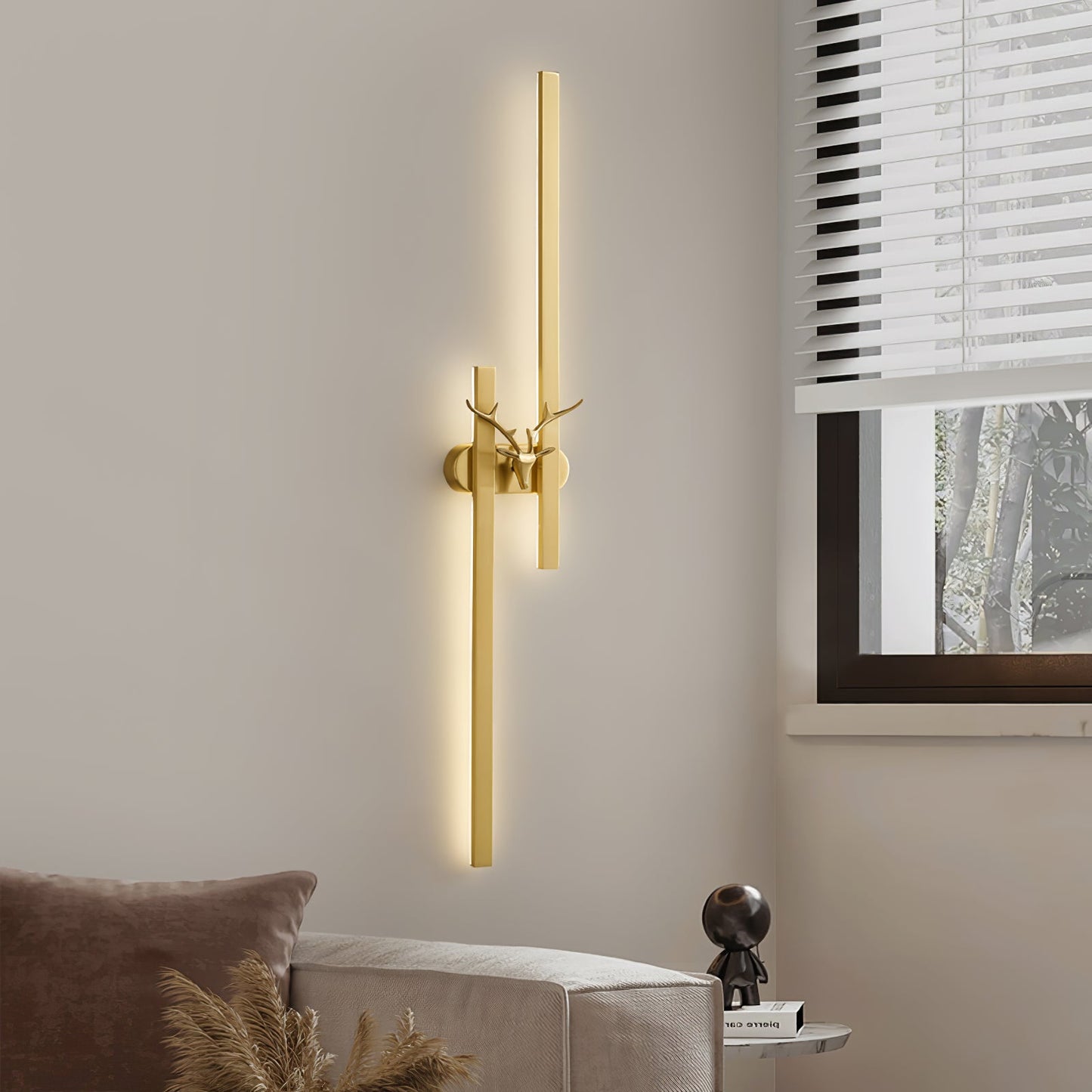 Deer Brass Wall-mounted light Wall Lamp