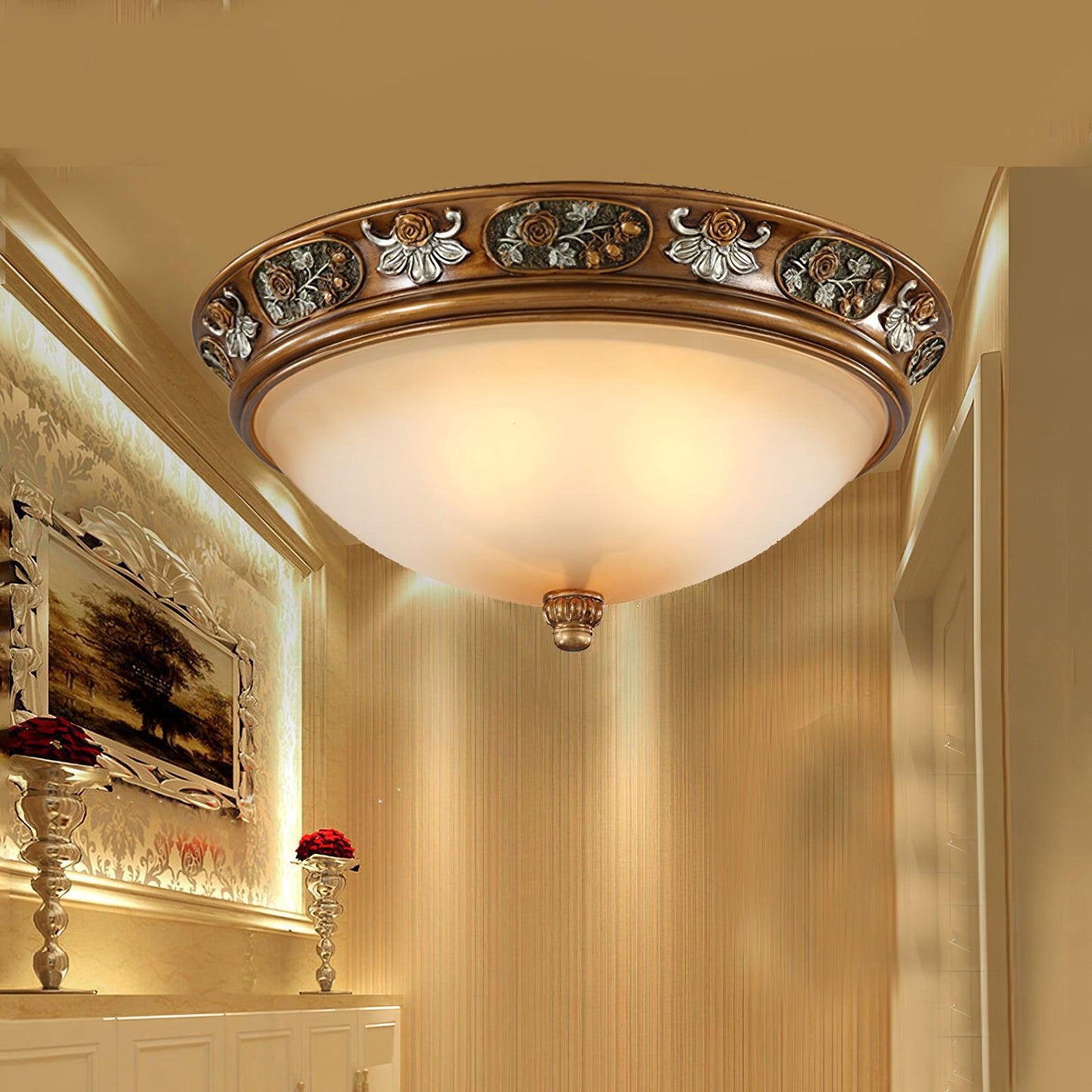 Deltana Resin Recessed Ceiling-mounted light Ceiling Light