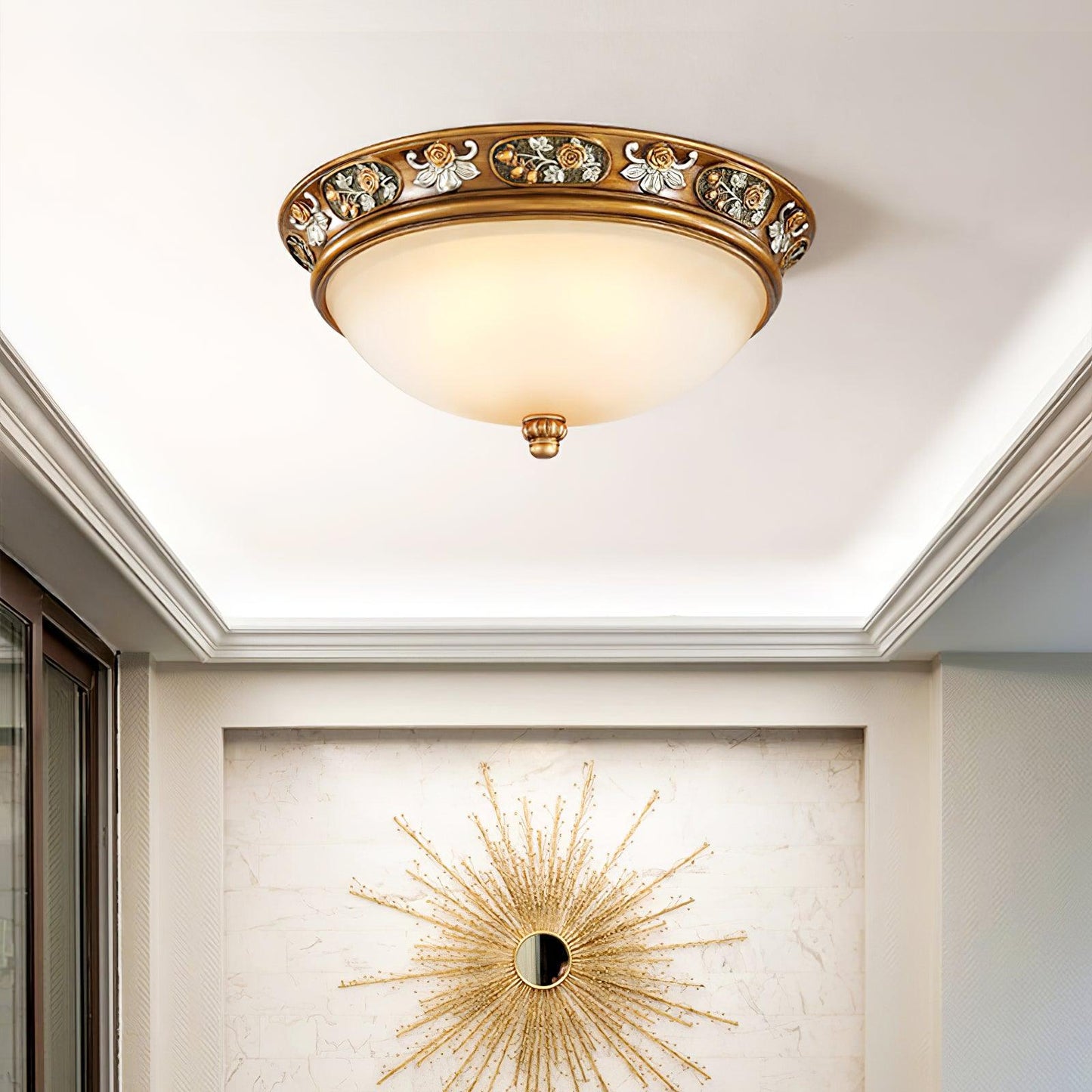 Deltana Resin Recessed Ceiling-mounted light Ceiling Light