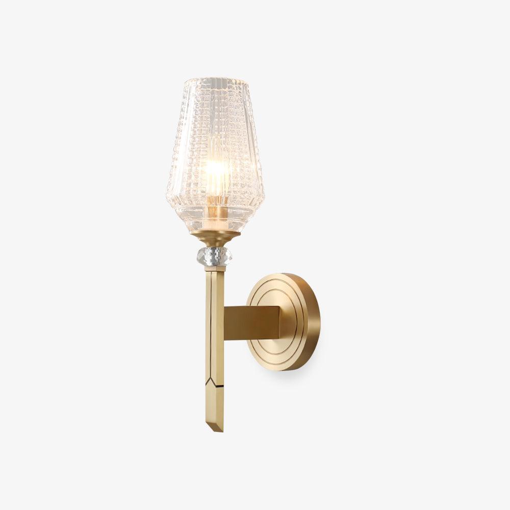 Devora Brass Bracket light Wall Lamp