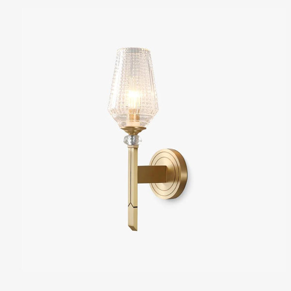 Devora Brass Bracket light Wall Lamp