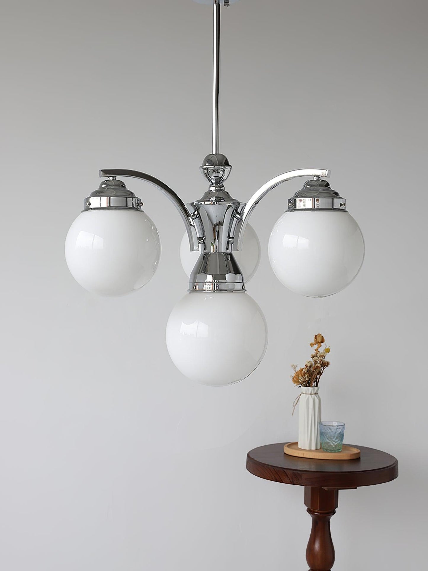 Dewdrop Globe Candelabrum Chandelier