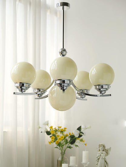 Dewdrop Globe Candelabrum Chandelier