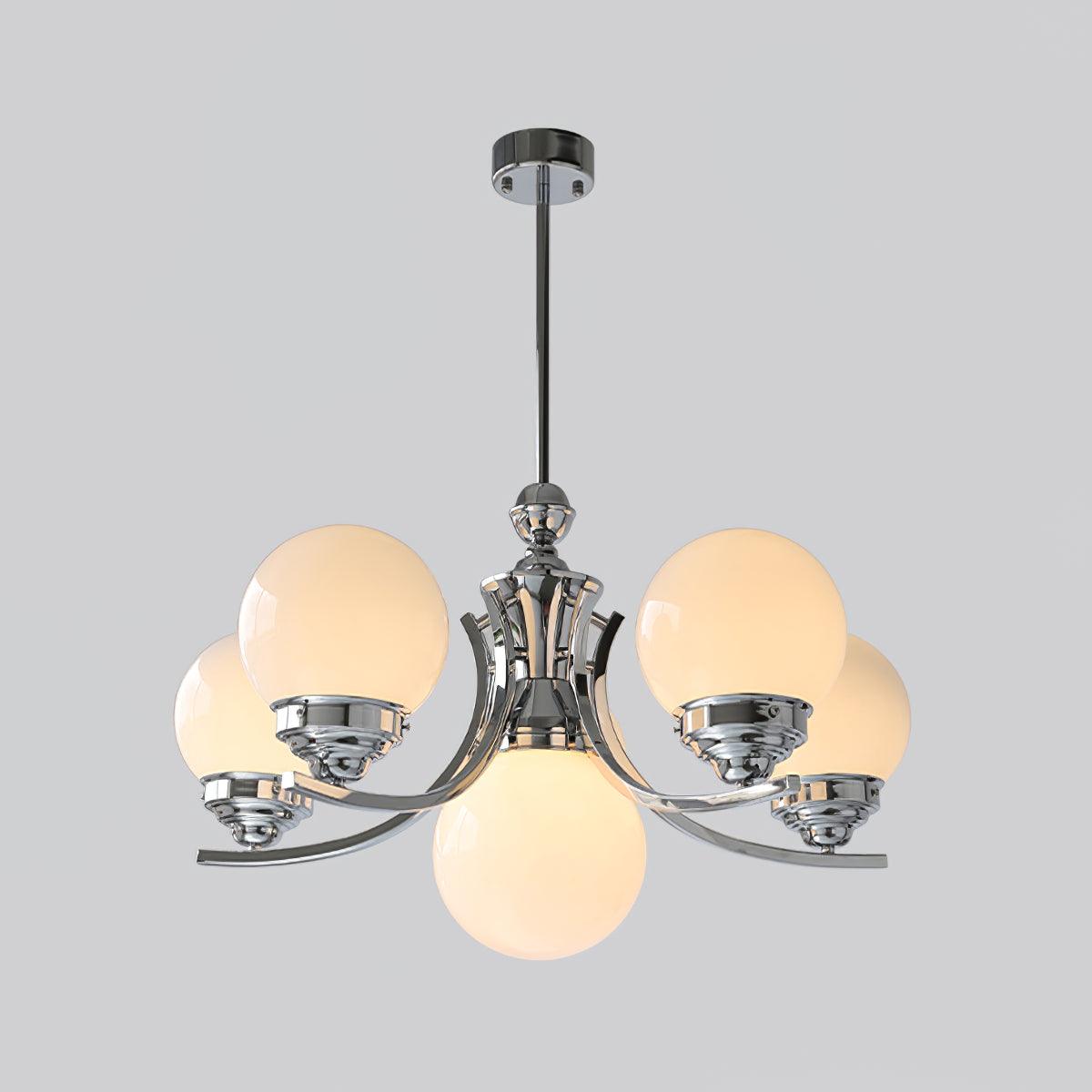 Dewdrop Globe Candelabrum Chandelier