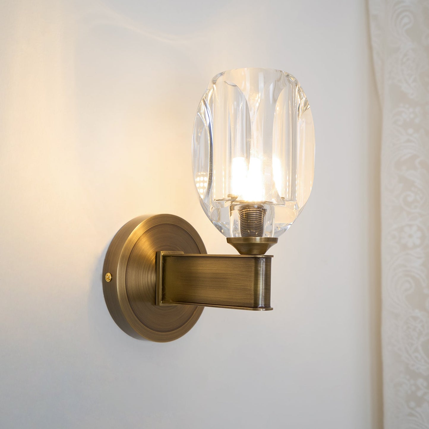 Diamond Crystal Wall light fixture Sconce