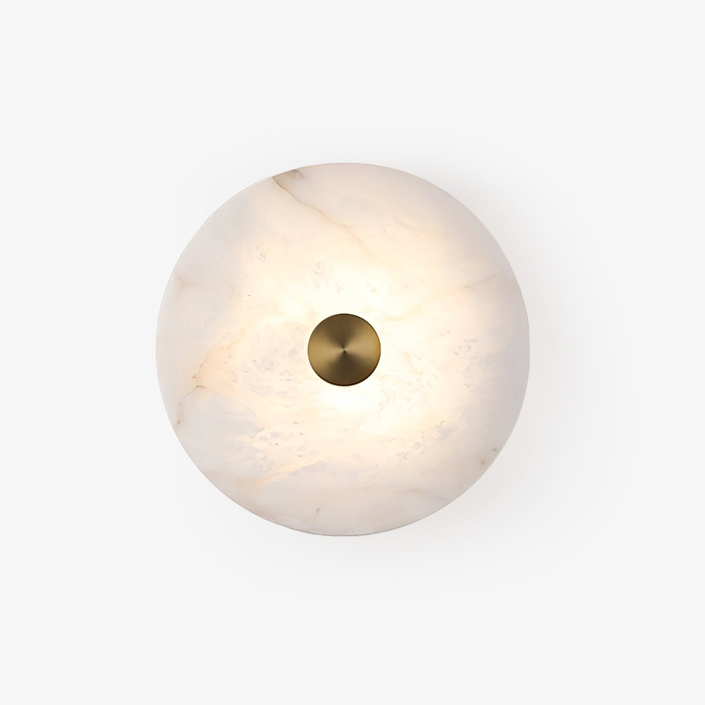 Disc Shaped Alabaster Wall sconce Wall Light