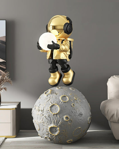 Diver Astronaut Built-in Battery Accent Lamp Floor Lamp