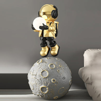 Diver Astronaut Built-in Battery Accent Lamp Floor Lamp