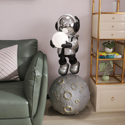 Diver Astronaut Built-in Battery Accent Lamp Floor Lamp