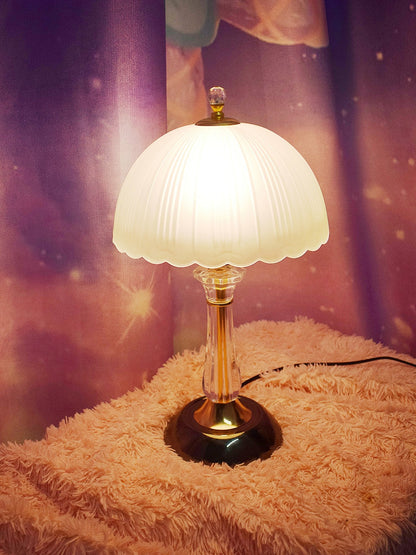 Domed Glass Nightstand lamp Table Light