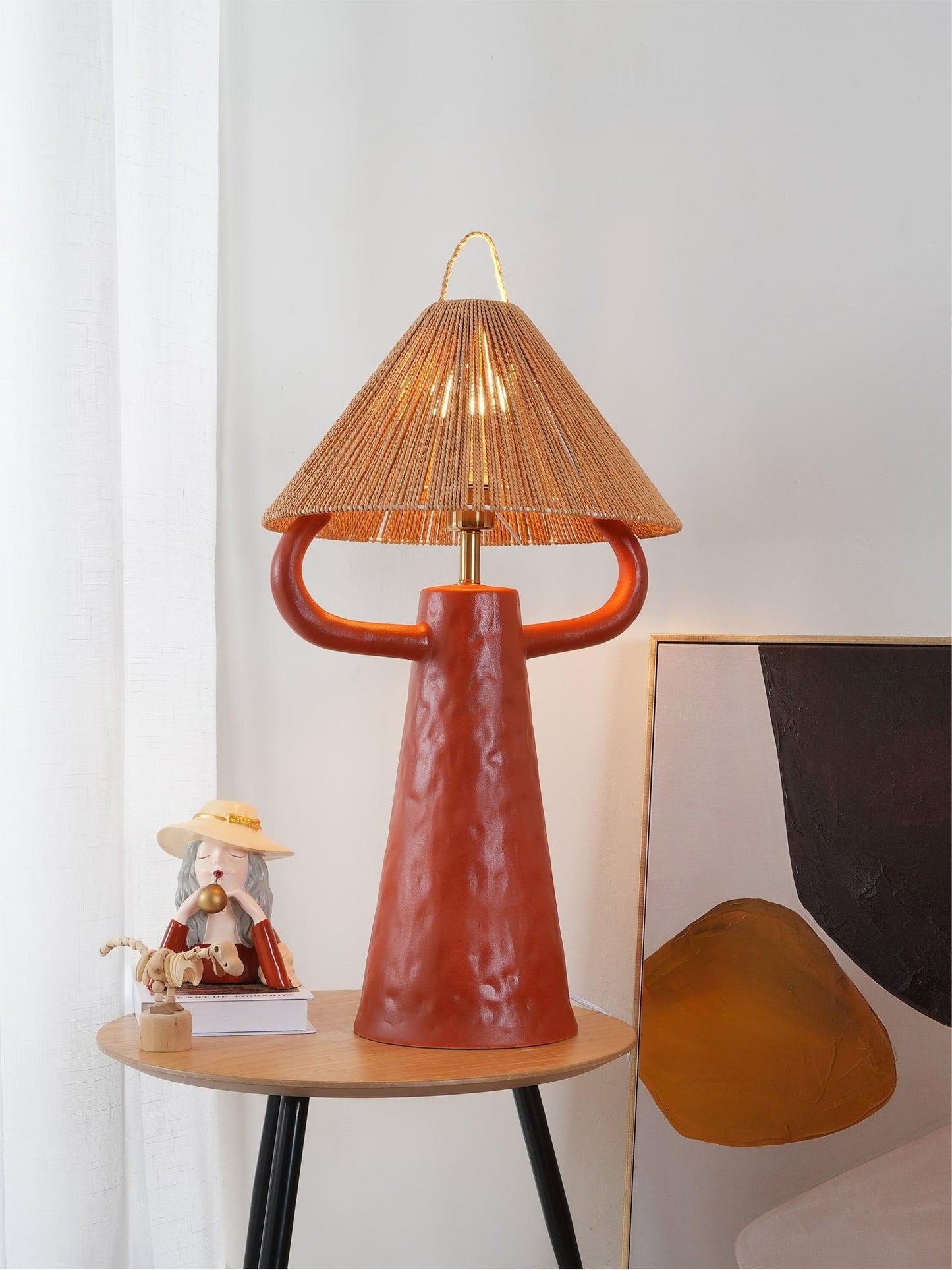 Horns Ceramic Bedside lamp Table Lamp