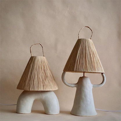 Horns Ceramic Bedside lamp Table Lamp