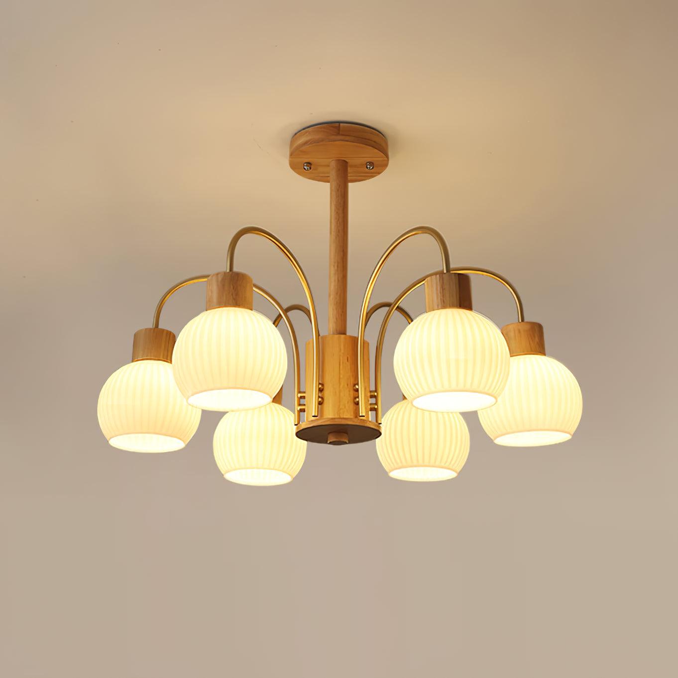 Donnelly Wooden Pendant light Chandelier