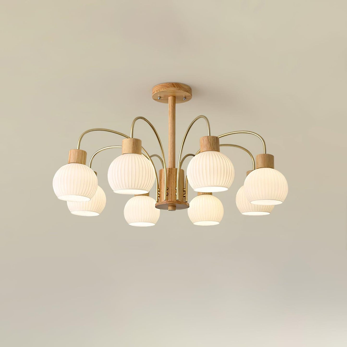 Donnelly Wooden Pendant light Chandelier