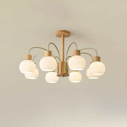 Donnelly Wooden Pendant light Chandelier