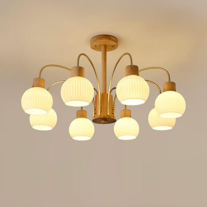 Donnelly Wooden Pendant light Chandelier