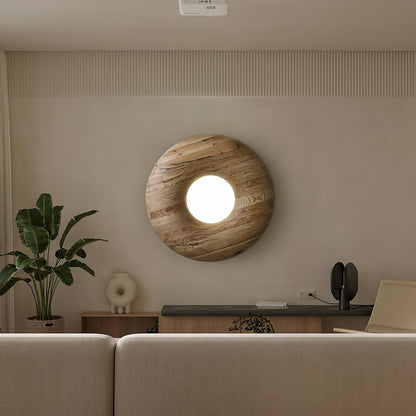 Donut Wood Ceiling fixture Ceiling Light