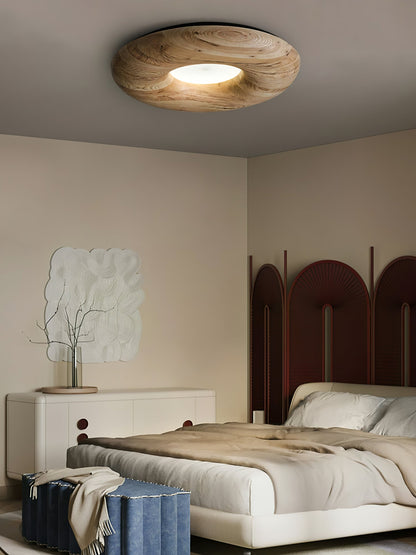 Donut Wood Ceiling fixture Ceiling Light