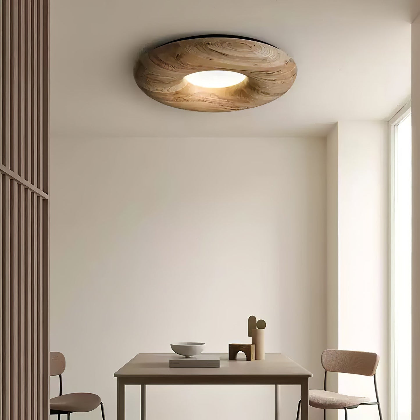 Donut Wood Ceiling fixture Ceiling Light