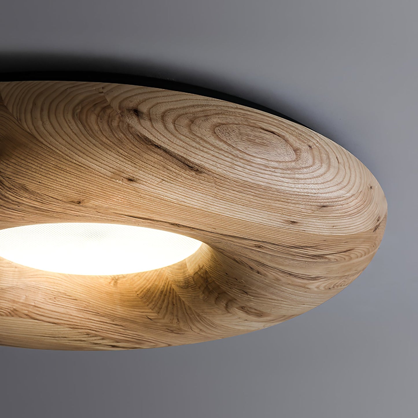 Donut Wood Ceiling fixture Ceiling Light