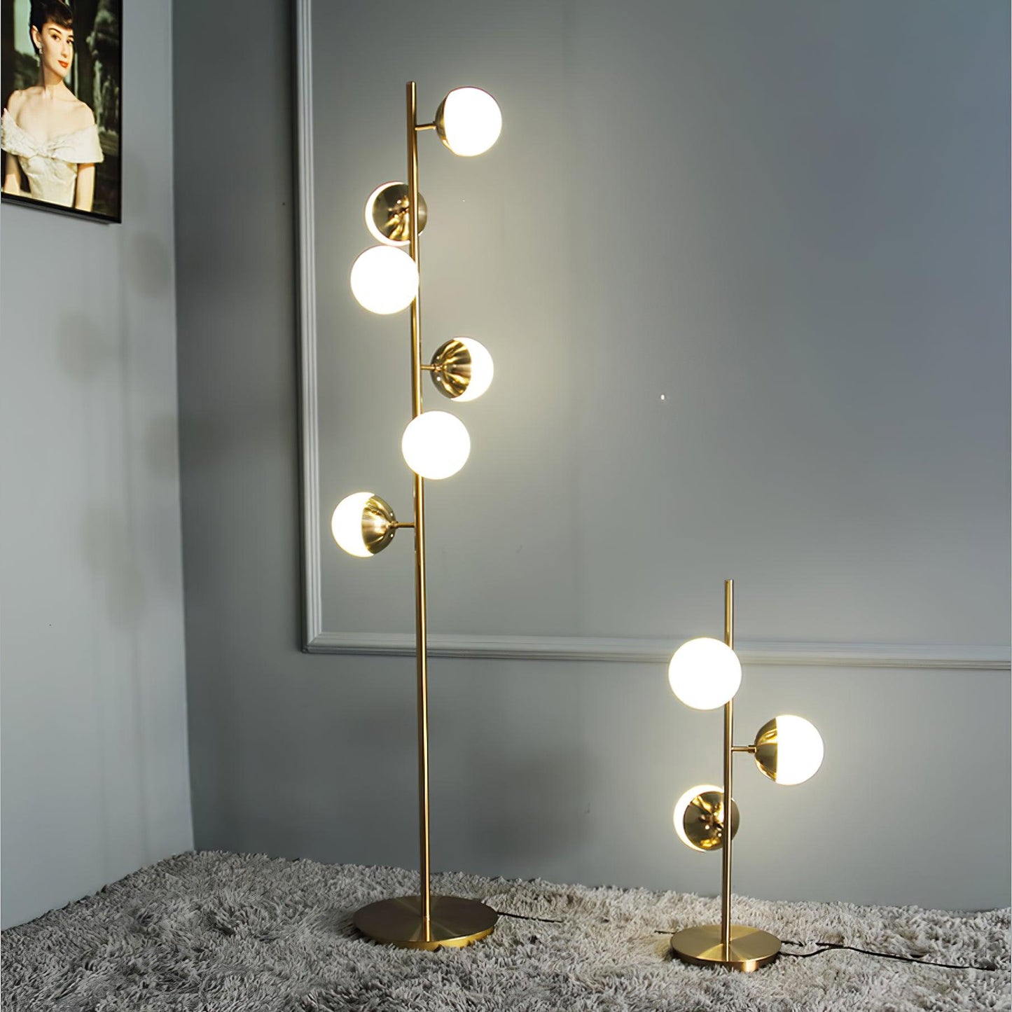 Doppler LED Standing Lamp Tree Lamp