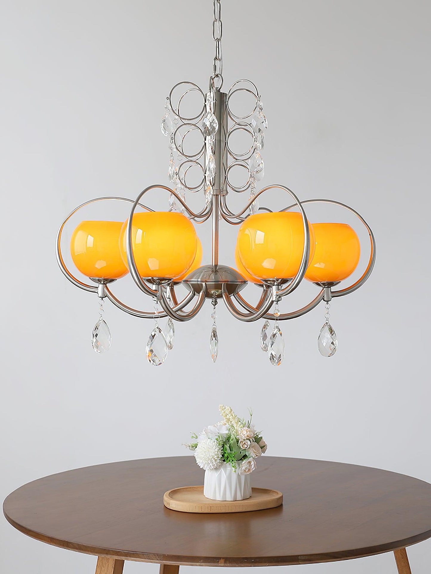 Doria Crystal Candelabrum Chandelier