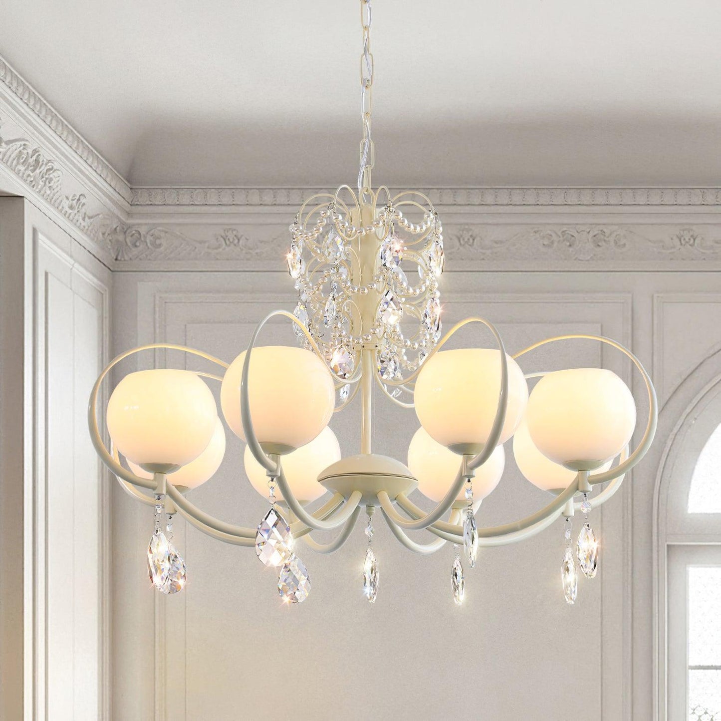 Doria Crystal Candelabrum Chandelier