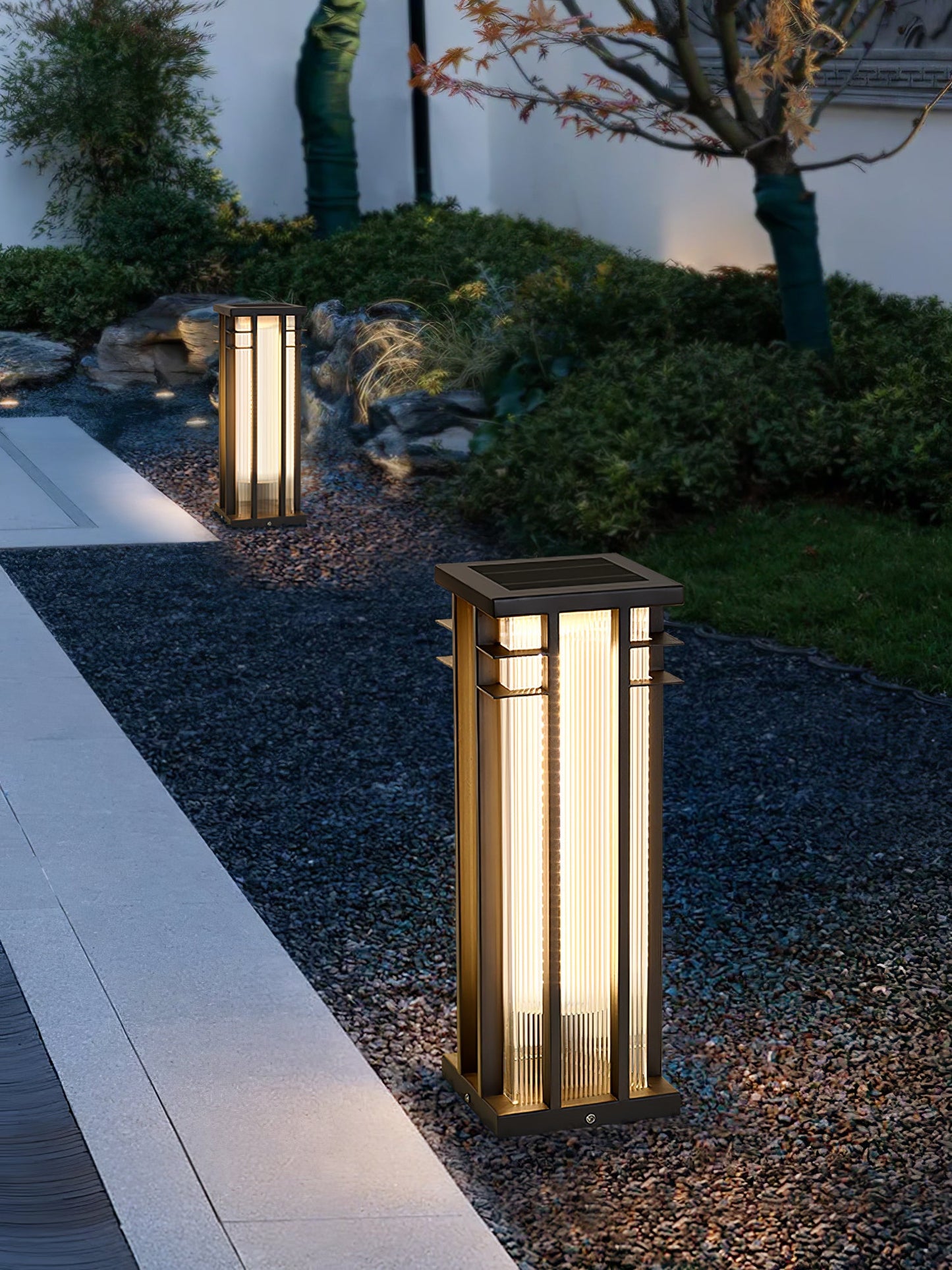 Double Axis Architectural light Outdoor Post Lamp